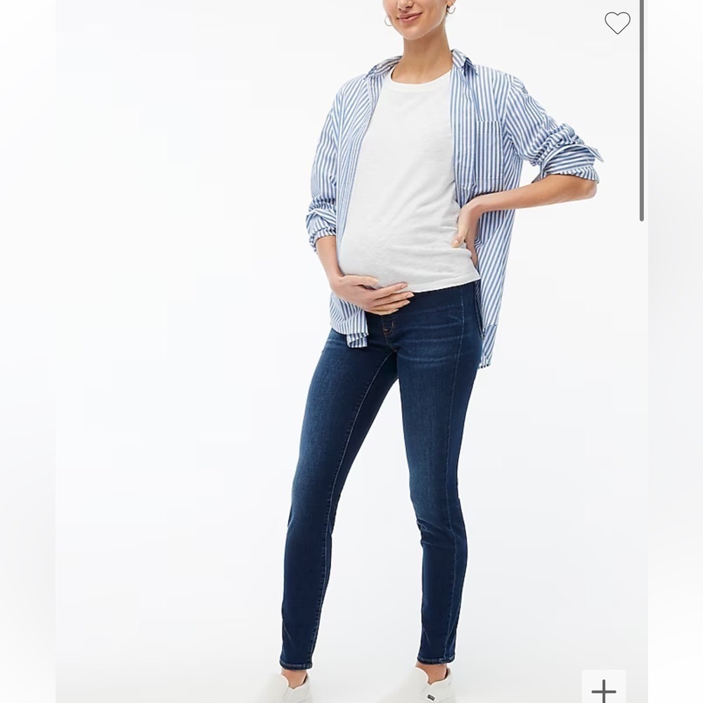 J. Crew Maternity Jean in Signature‎ Stretch 30 NWT